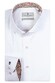 Thomas Maine Bari Cutaway Two-Ply Cotton Twill Multicolor Floral Contrast Shirt White