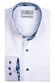 Thomas Maine Bari Cutaway Two Ply Twill Bold Contrast Shirt White-Blue