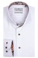 Thomas Maine Bari Cutaway Two Ply Twill Bold Contrast Shirt White-Bordeaux