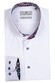 Thomas Maine Bari Cutaway Two Ply Twill Bold Contrast Shirt White-Pink