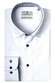 Thomas Maine Bergamo Hidden Button Down 2Ply Fine Twill by Albini Shirt White-Lightblue
