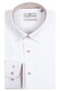 Thomas Maine Bergamo Hidden Button Down Two-Ply Twill Plain Contrast Shirt White-Sand