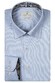 Thomas Maine Bergamo Two-Ply Cotton Floral Contrast Hidden Button-Down Shirt Light Blue-Light Blue