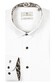 Thomas Maine Bergamo Two-Ply Fantasy Contrast Hidden Button-Down Shirt White-Off White