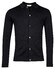 Thomas Maine Button Cardigan Polo Collar Half Milano Knit Cardigan Navy