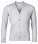 Thomas Maine Cardigan Buttons Single Knit Cardigan Light Grey