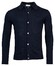 Thomas Maine Cardigan Buttons Single Knit Pulled Needle Cardigan Navy