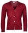 Thomas Maine Cardigan Buttons Single Knit Vest Raspberry