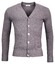 Thomas Maine Cardigan Buttons Single Knit Yak Merino Wool Blend Cardigan Anthracite Grey