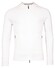 Thomas Maine Cardigan Full Zip Half Milano Knit Cardigan Off White