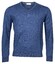 Thomas Maine Cashmere Cotton V-Neck Pullover Pullover Dark Denim