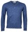Thomas Maine Cotton Cashmere V-Neck Pullover Pullover Night Blue