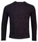 Thomas Maine Crew Neck Allover Fantasy Cable Pattern Pullover Navy