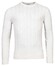 Thomas Maine Crew Neck Pullover Cable Knit Pullover Ecru