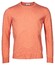 Thomas Maine Crew Neck Pullover Cotton Cashmere Pullover Bright Orange