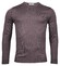 Thomas Maine Crew Neck Pullover Single Knit Pullover Dark Taupe