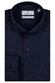 Thomas Maine Cutaway Cotton Cashmere Twill Shirt Navy