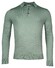 Thomas Maine Fine Merino Pullover Polo Long Sleeve Single Knit Pullover Light Green