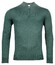 Thomas Maine Fine Merino Skipper Half Zip Single Knit Pullover Pine Green