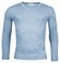 Thomas Maine Fine Merino V-Neck Uni Single Knit Trui Licht Blauw