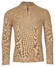 Thomas Maine Half Zip Vintage Texture Knit Pullover Greige