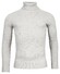 Thomas Maine High Neck Single Knit Yak Merino Blend Pullover Light Grey