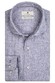 Thomas Maine Linnen Herringbone Overhemd Grijs