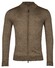 Thomas Maine Merino Cardigan Zip Single Knit Cardigan Dark Olive