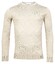 Thomas Maine Merino Crew Neck Single Knit Pullover Ecru Melange