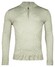 Thomas Maine Merino Half Zip Single Knit Trui Licht Groen