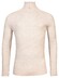 Thomas Maine Merino High Neck Allover Structure Knit Pullover Natural