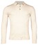 Thomas Maine Merino Pullover Polo Single Knit Pullover Ecru Melange