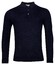 Thomas Maine Merino Pullover Polo Single Knit Pullover Navy