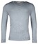 Thomas Maine Merino V-Neck Single Knit Pullover Licht Blue Melange