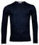 Thomas Maine Merino Wool Crew Neck Single Knit Pullover Navy