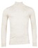 Thomas Maine Merino Wool Rollneck Single Knit Pullover Ecru Melange