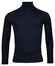 Thomas Maine Merino Wool Rollneck Single Knit Pullover Navy