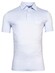 Thomas Maine Pescara Polo Short Sleeve Tech Melange Poloshirt Sky Blue