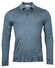 Thomas Maine Pullover Polo Collar Buttons Single Knit Merino Pullover Greyblue