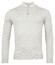 Thomas Maine Pullover Polo Collar Buttons Single Knit Pullover Ecru