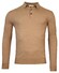 Thomas Maine Pullover Polo Collar Buttons Single Knit Pullover Light Beige