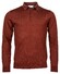 Thomas Maine Pullover Polo Collar Merino Wool Pullover Jasper Red