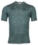 Thomas Maine Pullover Shirt Short Sleeve Single Knit Crew Neck Faux Uni T-Shirt Green