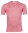 Thomas Maine Pullover Short Sleeve Crew Neck Single Knit Merino Silk Linen Pullover Salmon Pink