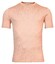 Thomas Maine Pullover Short Sleeve Merino Single Knit Crew Neck Pullover Soft Coral