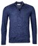 Thomas Maine Pullover Uni Zip Collar Pullover Denim Blue