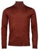Thomas Maine Roll Neck Pullover Merino Wool Pullover Jasper Red