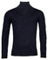 Thomas Maine Rollneck Pullover Single Knit Merino Pullover Navy