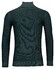 Thomas Maine Rollneck Structure Knit Mercerized Merino Pullover Dark Bottle