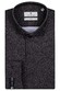 Thomas Maine Roma Modern Kent Knit Tech Twill Overhemd Zwart-Antraciet